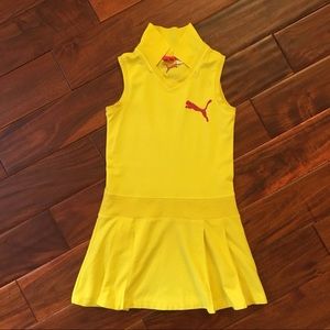 HP x2🎉 Puma Yellow Sleeveless Dress